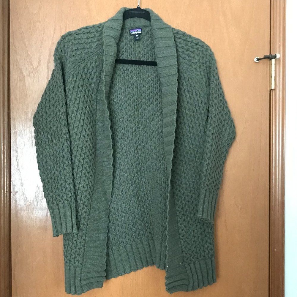 Patagonia Women's Off Country Cardigan - Extra Small - Sage Green